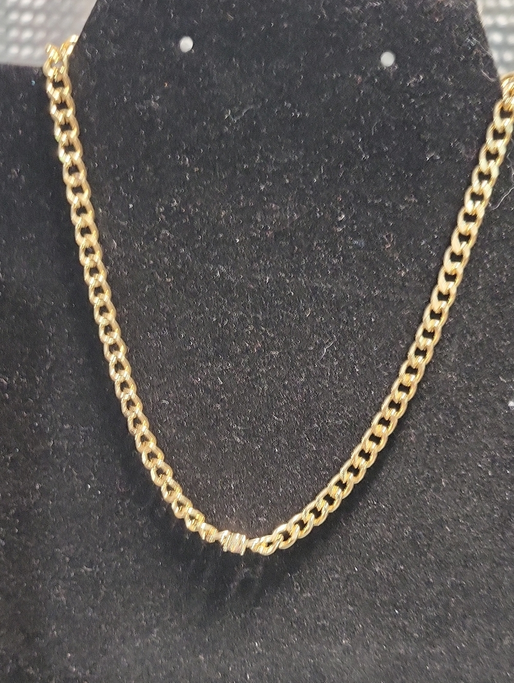 Gold Link Chain Necklace